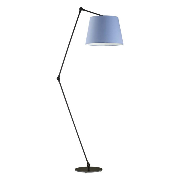 Lampa podłogowa MANILA Czarny/ Niebieski 1016397