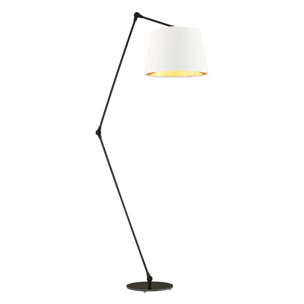 Lampa podłogowa MANILA GOLD z regulowanym kątem światła 964644