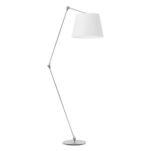 Lampa podłogowa MANILA regulowana Srebrny/ Biały 1016374 Lampa podłogowa MANILA regulowana Srebrny/ Biały 1016374