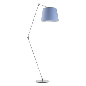 Lampa podłogowa MANILA Srebrny/ Niebieski 1016362 Lampa podłogowa MANILA Srebrny/ Niebieski 1016362