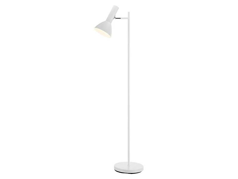 Lampa podłogowa Metro metalowa biała 113277