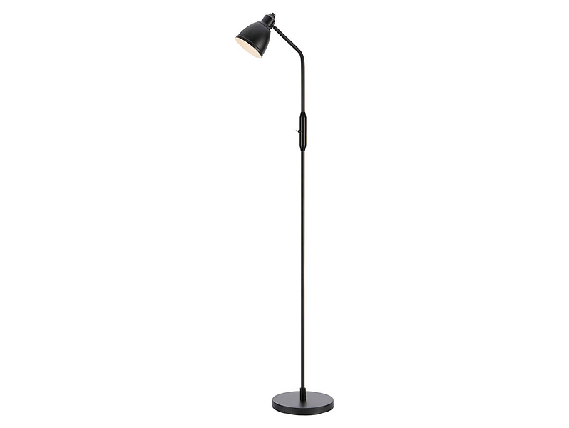 Lampa podłogowa Metro metalowa czarna 113278