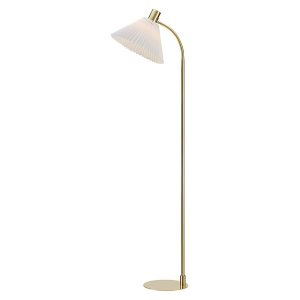Lampa podłogowa Mira metalowa złota 57580 Lampa podłogowa Mira metalowa złota 57580