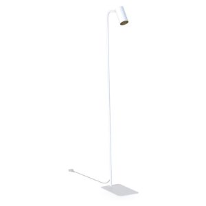 Lampa podłogowa Mono stalowa biało-złota 44084 Lampa podłogowa Mono stalowa biało-złota 44084