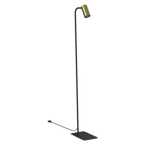 Lampa podłogowa Mono stalowa czarno-złota 44081 Lampa podłogowa Mono stalowa czarno-złota 44081