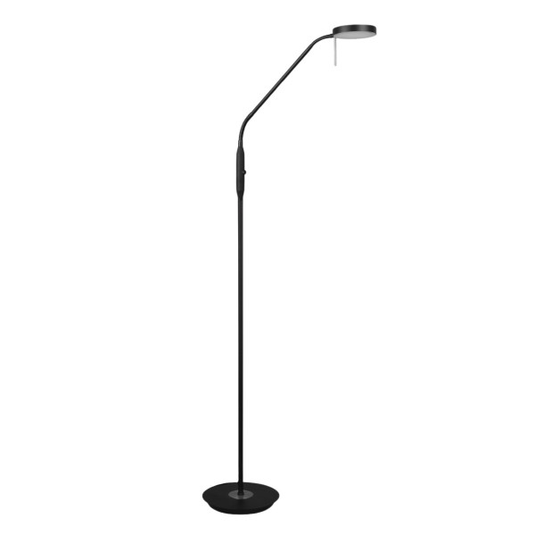 Lampa podłogowa MONZA czarno-biała LED 1x12W Odcienie bieli 1400lm Trio 883435