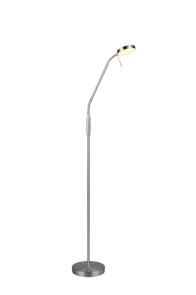 Lampa podłogowa MORENO nikiel mat LED 1x3W Odcienie bieli 300lm RL 1050461