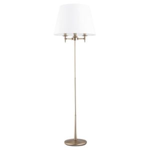 Lampa podłogowa mosiądz ROKSANA 3xE14x10W wym:164x50x50cm Alfa 883425 Lampa podłogowa mosiądz ROKSANA 3xE14x10W wym:164x50x50cm Alfa 883425