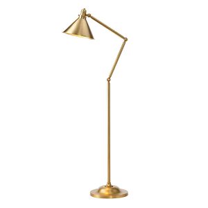 Lampa podłogowa mosiężna Provence 1xE27x60W wym:167x34x58cm Elstead 891681 Lampa podłogowa mosiężna Provence 1xE27x60W wym:167x34x58cm Elstead 891681