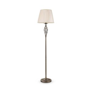 Lampa podłogowa mosiężno-złota GRACE 1xE14x40W wym:165x38x38cm Maytoni 891769 Lampa podłogowa mosiężno-złota GRACE 1xE14x40W wym:165x38x38cm Maytoni 891769