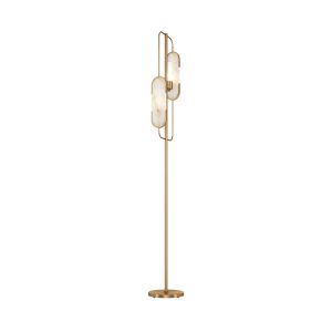 Lampa podłogowa mosiężno-złota MARMO 2xG9x40W wym:160x23x23cm Maytoni 891810 Lampa podłogowa mosiężno-złota MARMO 2xG9x40W wym:160x23x23cm Maytoni 891810