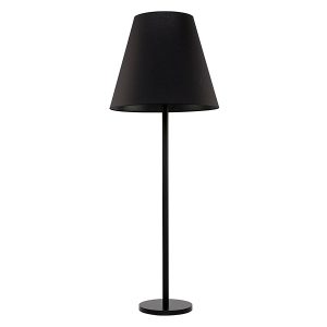 Lampa podłogowa Moss 3-punktowa tkaninowa czarna 21743 Lampa podłogowa Moss 3-punktowa tkaninowa czarna 21743