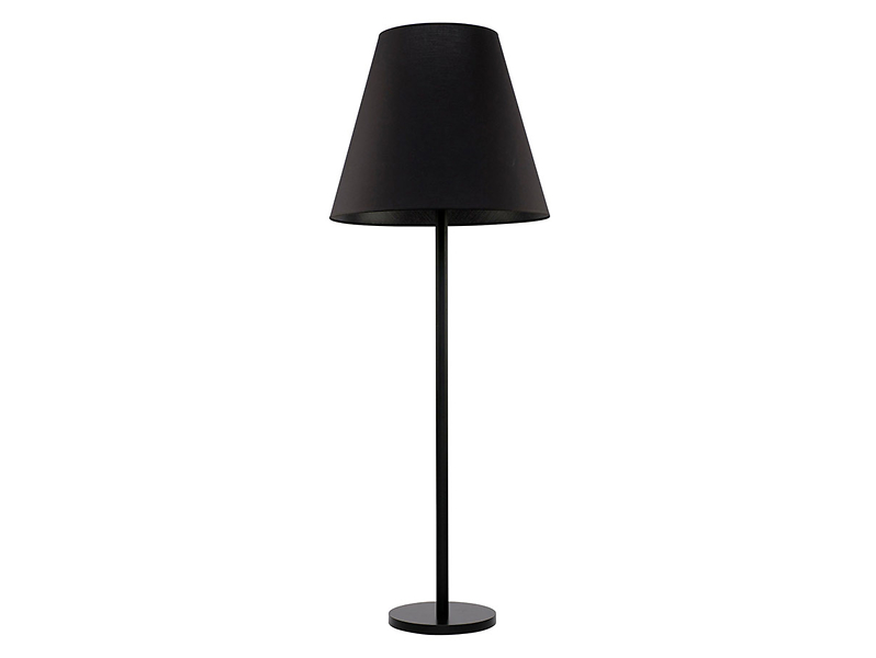 Lampa podłogowa Moss 3-punktowa tkaninowa czarna 21743