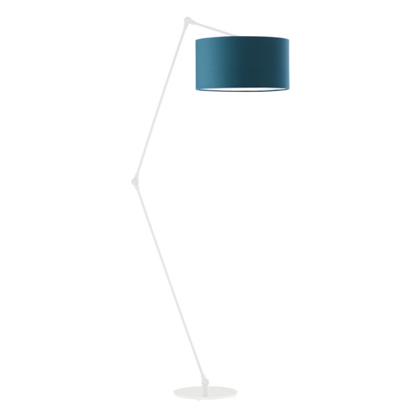 Lampa podłogowa na wysięgniku BARI Biały - Morski 872568
