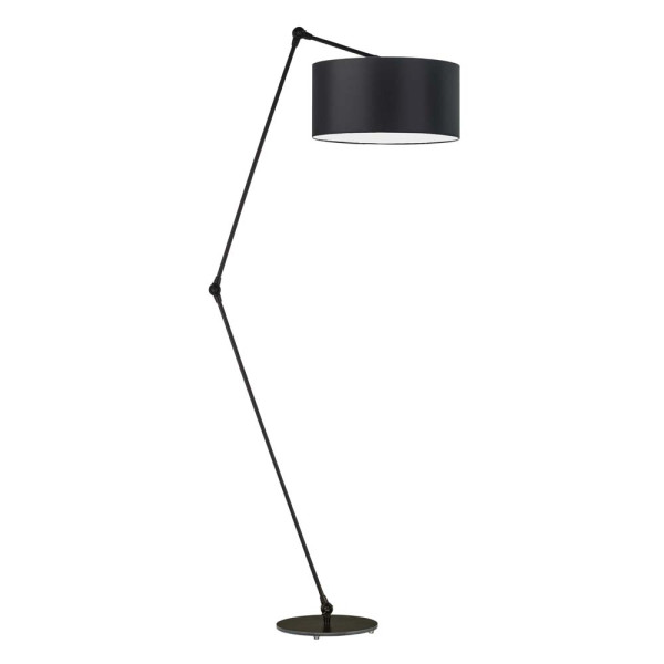 Lampa podłogowa na wysięgniku BARI Czarny - Czarny 872531