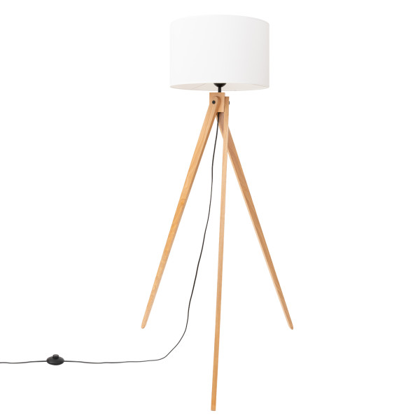 Lampa podłogowa NATT biała 925087