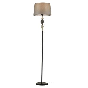 Lampa podłogowa Nerom metalowa szara 209802 Lampa podłogowa Nerom metalowa szara 209802