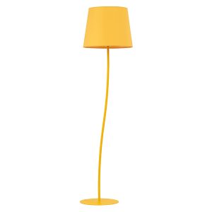 Lampa podłogowa Nicola metalowa żółta 266137 Lampa podłogowa Nicola metalowa żółta 266137