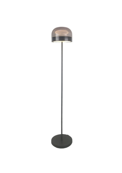 Lampa podłogowa NIVARO czarna-dymiona LED 1x20W 1050lm Rabalux 1050470