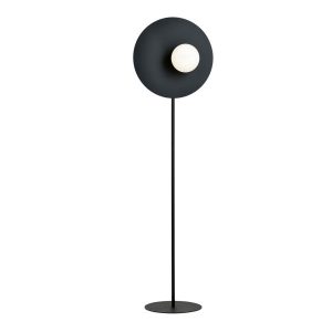 Lampa Podłogowa Oslo Lp Black/Opal 766649 Lampa Podłogowa Oslo Lp Black/Opal 766649