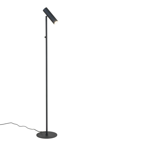 LAMPA PODŁOGOWA Paris czarna stalowa w stylu nowoczesnym 669569