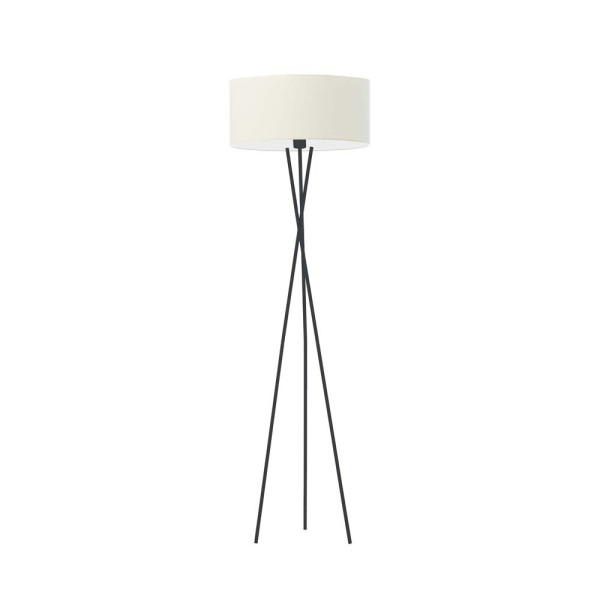 Lampa podłogowa PARYŻ loftowa do pokoju dziecka Czarny/ Ecru 900158