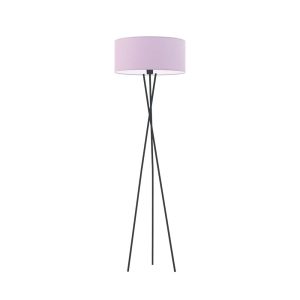 Lampa podłogowa PARYŻ loftowa do pokoju dziecka Czarny/ Jasny Fioletowy 900220