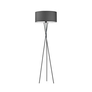 Lampa podłogowa PARYŻ minimalistyczna do pokoju dziennego Czarny/ Grafitowy 900177