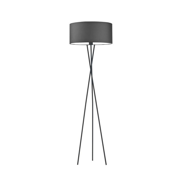 Lampa podłogowa PARYŻ minimalistyczna do pokoju dziennego Czarny/ Grafitowy 900177