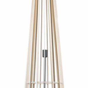 Lampa podłogowa Plywood 130 cm nowoczesna boho słup ze sklejki i metalu E27 1068265