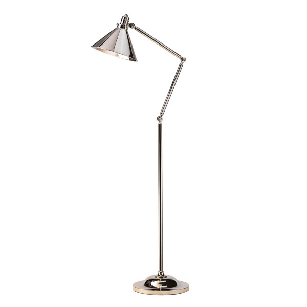 Lampa podłogowa polerowany niikiel Provence 1xE27x60W Elstead 843906