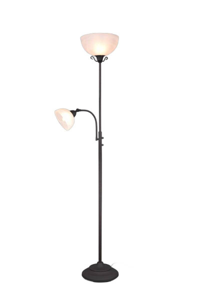 Lampa podłogowa rdzawa COUNTRY 2xE27x20W wym:184x30x48,5cm RL 883406