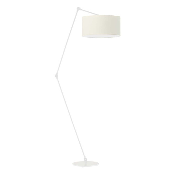 Lampa podłogowa regulowana BARI Biały - Ecru 872566