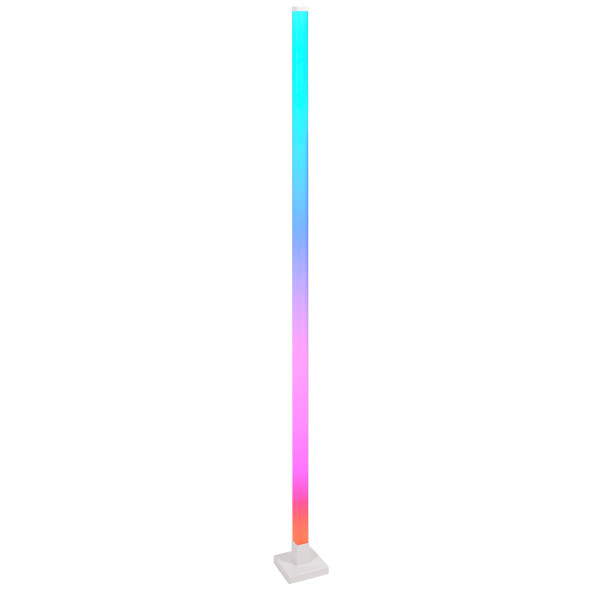 Lampa podłogowa RGB MAGICAL biała LED 1x7W Zmieniające się kolory lm Polux 883428