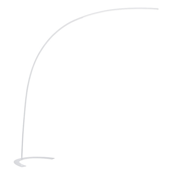 Lampa podłogowa SHANGHAI biała LED 1x18W Ciepła biel 1800lm Trio 891594