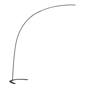 Lampa podłogowa SHANGHAI czarna LED 1x18W Ciepła biel 1800lm Trio 891885 Lampa podłogowa SHANGHAI czarna LED 1x18W Ciepła biel 1800lm Trio 891885