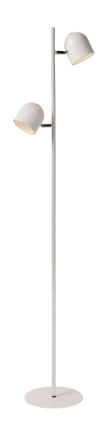 Lampa podłogowa SKANSKA biała LED 2x5W Ciepła biel 450lm Lucide 1050437