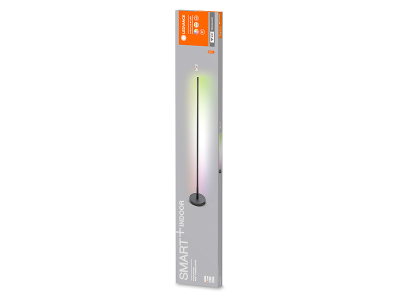 Lampa podłogowa Smart Wifi Floor LED aluminiowa czarna 54305