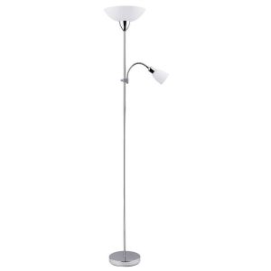Lampa podłogowa srebrna Diana 2xE27x60W wym:177,5×28,5×28,5cm Rabalux 954086 Lampa podłogowa srebrna Diana 2xE27x60W wym:177,5×28,5×28,5cm Rabalux 954086