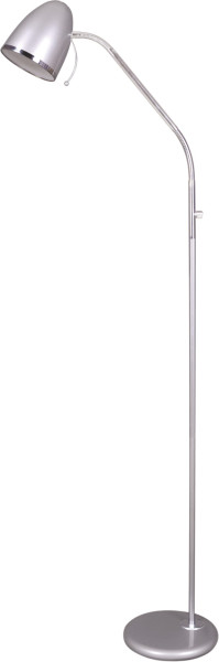 Lampa podłogowa srebrna KAJTEK 1xE27x40W wym:135x45x20cm Kaja 1050104