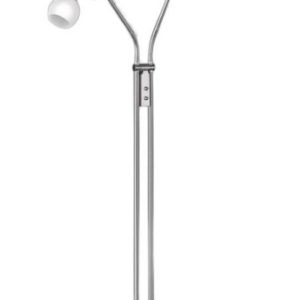 Lampa podłogowa srebrno-biała ANTIBES 2xE14x28W wym:125x55x25cm RL 1050142 Lampa podłogowa srebrno-biała ANTIBES 2xE14x28W wym:125x55x25cm RL 1050142
