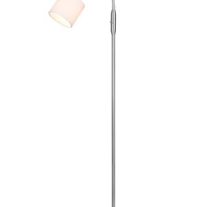 Lampa podłogowa srebrno-biała TOMMY 1xE14x40W wym:130x20x20cm RL 891726 Lampa podłogowa srebrno-biała TOMMY 1xE14x40W wym:130x20x20cm RL 891726