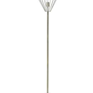 Lampa podłogowa stojąca metalowa mosiężna 61109 Lampa podłogowa stojąca metalowa mosiężna 61109