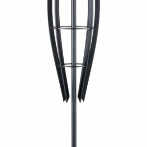 Lampa podłogowa stojąca Plywood LOFT MODERN czarna 120 cm E27 sklejka metal 1068267 Lampa podłogowa stojąca Plywood LOFT MODERN czarna 120 cm E27 sklejka metal 1068267
