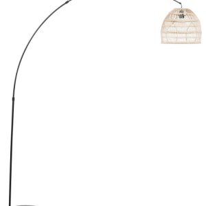 Lampa podłogowa stojąca rattanowa 195 cm 76048 Lampa podłogowa stojąca rattanowa 195 cm 76048