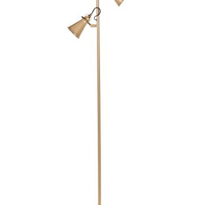 Lampa podłogowa stojąca regulowana beżowa 431212 Lampa podłogowa stojąca regulowana beżowa 431212