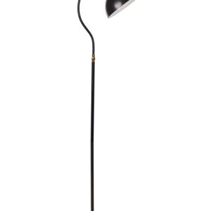 Lampa podłogowa stojąca regulowana czarna 430360 Lampa podłogowa stojąca regulowana czarna 430360