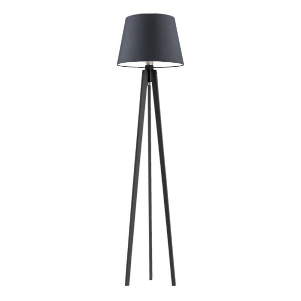 Lampa podłogowa styl scandi CURACAO Heban/ Grafitowy 922382