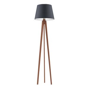 Lampa podłogowa styl scandi CURACAO Mahoń/ Grafitowy 922319 Lampa podłogowa styl scandi CURACAO Mahoń/ Grafitowy 922319