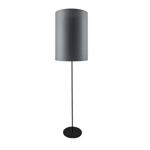 Lampa podłogowa szaro-czarna LAMEGO 1xE27x20W wym:170x35x35cm Shilo 883404 Lampa podłogowa szaro-czarna LAMEGO 1xE27x20W wym:170x35x35cm Shilo 883404